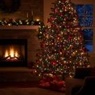 Pisca Pisca Com 100 Led 9m Natal Fio Verde 8 Funções Premium Colorido