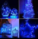 Pisca Pisca Cordão De 100 LEDs Azul Fio Verde 9 Metros 127v Decoração Para Natal Luz Forte - Global Pisca Pisca Cordão De 100 LEDs Azul Fio Verde 9 Metros 127v Decoração Para Natal Luz Forte - Global