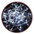 Pisca Pisca De Led Branco Frio Natal 8 Funções 200 Lâmpadas 110v Para Decoração Enfeite