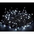Pisca pisca led 100 lâmpadas fio verde luz vermelha e branca decoração natalina