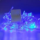 Pisca Pisca Led Azul 200leds 12m Fio Transparente 220v Cromu