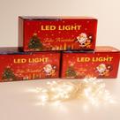 Pisca Pisca Natal Linha Premium LED Branco Quente 8 Funções Cordão de Enfeite 100 Leds fio branco Pisca Pisca Natal Linha Premium LED Branco Quente 8 Funções Cordão de Enfeite 100 Leds fio branco