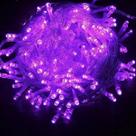 Pisca Pisca Roxo 220v Led 100 Lâmpadas 8 funções 9 Metros