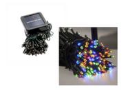 Pisca-Pisca Solar Led 12m 100 Leds RGB (Luz Colorida)