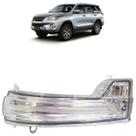 Pisca Retrovisor Hilux Sw4 2016 2017 2018 2019 2020 Led Cristal Lente Lisa Acrílico