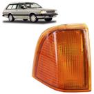 Pisca Seta Dianteira Belina II 1985 1986 1987 1988 1989 1990 1991 1992 Âmbar Estriada Acrílico