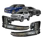 Pisca Seta Lanterna Retrovisor Jeep Compass Commander Fiat Toro 2017 até 2023 Par 2pçs