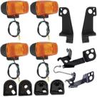 Pisca, Suporte Dianteiro E Traseiro, Coxim Bros 125 03 Á 05 Pisca, Suporte Dianteiro E Traseiro, Coxim Bros 125 03 Á 05