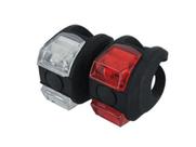 Piscas Traseiro e Dianteiro para Bike Absolute JY-267-6 Preto Led Piscas Traseiro e Dianteiro para Bike Absolute JY-267-6 Preto Led