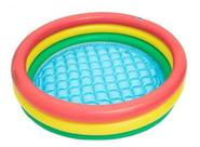 Piscina 3 Anéis Fundo Inflavel 126l Funs