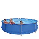 Piscina Acquablue Metal PVC Kit Reparação 6800 Litros Azul G31 - Importway Piscina Acquablue Metal PVC Kit Reparação 6800 Litros Azul G31 - Importway