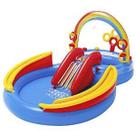 Piscina aquática inflável Intex Rainbow Ring Piscina aquática inflável Intex Rainbow Ring