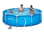 Piscina Bestway 4678 Litros Estrutural com Bomba Filtrante 220v 56679