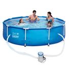 Piscina com Armação 5.000 Litros 305 x 76 CM 510000 com Bomba Filtrante BELFIX