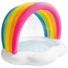 Piscina De Arco Íris Infantil Para Crianças 90 L Inflável