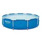 Piscina Estruturada Circular Steel Pro 4.678 Litros Bestway Piscina Estruturada Circular Steel Pro 4.678 Litros Bestway