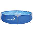 Piscina Estruturada Redonda 6800 Litros 3.6m x 76cm Azul Importway Iwpi002 Piscina Estruturada Redonda 6800 Litros 3.6m x 76cm Azul Importway Iwpi002