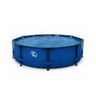 Piscina Estruturada Redonda 6800l Resistente e Kit De Reparo
