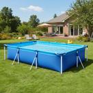 Piscina Estrutural 3700 Litros Mor Azul Infantil Crianças Verao Grande Retangular Piscina Estrutural 3700 Litros Mor Azul Infantil Crianças Verao Grande Retangular