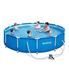 Piscina Estrutural Armação 4.678 Litros Com Bomba Filtrante Bestway