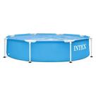 Piscina Estrutural Metal Galvanizado Litros Intex