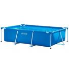 Piscina Estrutural Retangular Litros Pvc Armação Intex