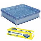 Piscina Estrutural Retangular Mor 400 litros Infantil 1,15 x 1,06m Piscina Estrutural Retangular Mor 400 litros Infantil 1,15 x 1,06m