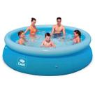 Piscina Gigante 4600L Inflável Redonda Reforçada Kit Reparo - Bel