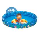 Piscina Infantil 253L Redonda Inflável Água e Bolinhas