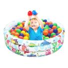 Piscina Infantil Inflável 100 Litros Colorido + 100 Bolinhas Piscina Infantil Inflável 100 Litros Colorido + 100 Bolinhas