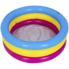 Piscina Infantil Inflável 3 Anéis 61cm Colorida Piscina para Bebê e Criança Mini Piscina PVC Resistente Verão