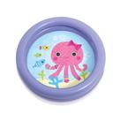 Piscina Infantil Inflável Baby 17L Roxo - Intex 59409