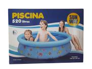 Piscina Infantil Inflavel Redonda 520 Litros 152 X 38cm - Sun Way