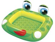 Piscina Infantil Inflável Sapinho com OLHOS 50L - 128X110CM Piscina Infantil Inflável Sapinho com OLHOS 50L - 128X110CM
