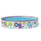 Piscina Infantil Redonda Semirrígida de PVC 435 Litros Para Criança