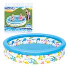 Piscina Inflável 140 Litros Cor Estampa Marinha