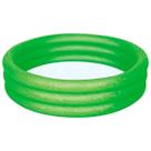 Piscina Inflável Circular Bestway Play 3 Anéis Verde 101L - Piscina Inflável Circular Bestway Play 3 Anéis Verde 101L -