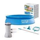Piscina Inflável Easy Set Intex 1.942 Litros Com Bomba Filtrante e Kit Limpeza