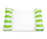 Piscina inflável em PVC Float Lounge, verde Rede de água multiuso, espreguiçadeira de malha, drifter, selim Acessórios portáteis para piscinas de banho de sol