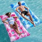 Piscina inflável Floats Sloosh XL Floaties com apoio de cabeça, pacote com 2 Piscina inflável Floats Sloosh XL Floaties com apoio de cabeça, pacote com 2