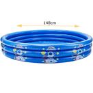 Piscina Inflável Infantil 300 Litros redonda Astronauta Azul Vinil Reforçada - Dm toys Piscina Inflável Infantil 300 Litros redonda Astronauta Azul Vinil Reforçada - Dm toys
