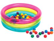 Piscina Inflável Infantil 50 Bolinhas Intex - Multi Colorido