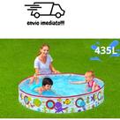 Piscina Inflável Infantil Para Criança 1.52m X 25cm 435 Litros