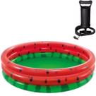 Piscina inflável intex infantil 581l melancia bomba manual Piscina inflável intex infantil 581l melancia bomba manual