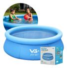 Piscina Inflável Joy Set 1000L Circular 183cm Azul VG Plus