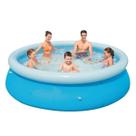 Piscina Inflável Redonda 3700L Portátil Reforçada Kit Reparo