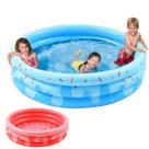 Piscina Inflável Redonda Criança Infantil 220 Litros 3 Aneis