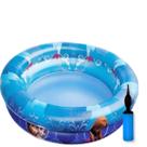 Piscina Inflável Redonda Frozen 37 L Com Bomba De Inflar