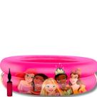 Piscina Inflável Redonda Princesas 37L Com Bomba De Inflar