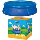 Piscina Inflável Resitente 1900 Litros Redonda Com Borda Mor Azul Original